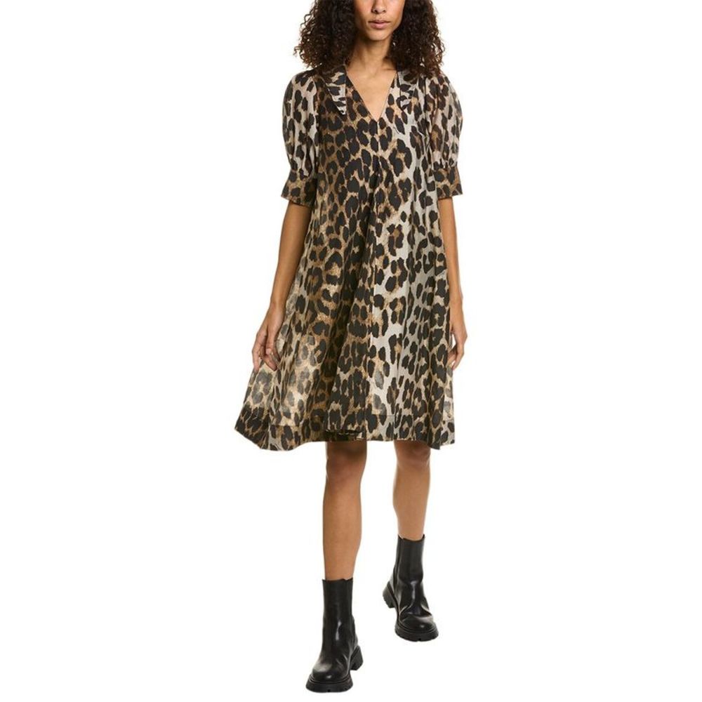 (NWOT) GANNI - Sheer Voile A-Line Dress